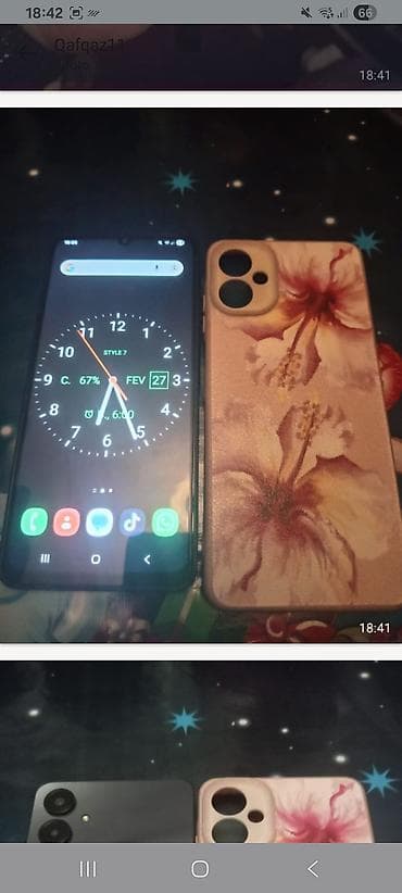 redmi note 13 pro plus qiyməti: Samsung Galaxy A06, 128 GB, rəng - Boz, Barmaq izi — 3