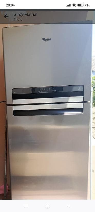 Elektronika: Whirlpool iki qapılı soyuducu - Rəng: paslanmaz polad (inox), şaquli — 1
