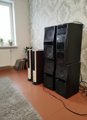 JVC ev audio sistemi və qoşma akustika dəsti Komplekt: - JVC