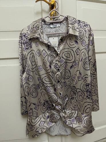 черная шифоновая рубашка: Bluza novaya. 42 razmer — 7