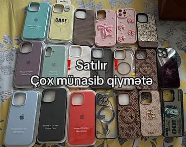 macbook max: IPhone üçün müxtəlif modellərə uyğun keyslər satılır — çox münasib — 1