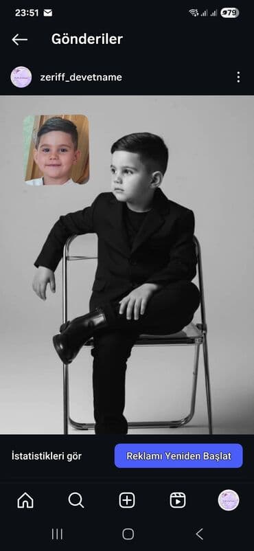 asan şəkillər çəkmək: Uşaq fotosessiyası xidməti - Peşəkar studiya çəkilişi: klassik — 1