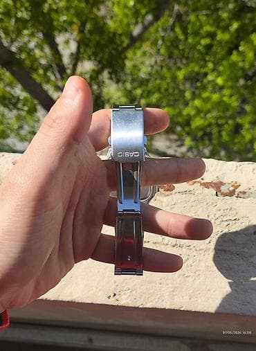 Аксессуары: Наручные часы, Casio, цвет - Серебристый — 2