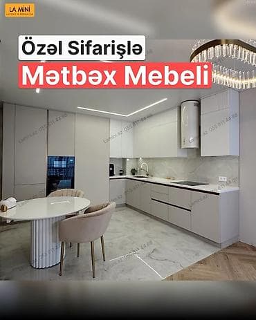 oturaca: Sifarişlə mətbəx dəsti, MDF — 1