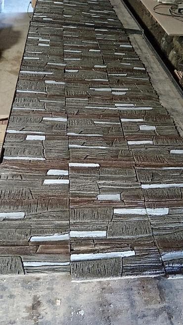 daş bazari: Dekorativ divar üzlüyü – “taxta teksturalı” beton plitələr - — 1