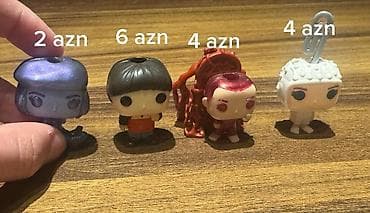 Mini Funko Pop stilləri – kolleksiya fiqurları - Bənövşəyi saçlı mini