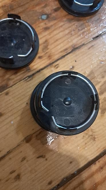 kia disk: Hyundai təkər diski üçün mərkəz qapaqları (4 ədəd) - Rəng: qara, xrom — 2