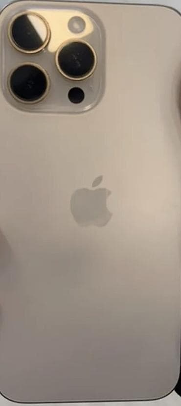iphone barter var: IPhone 16 Pro Max, 512 GB, Desert Titanium, Barmaq izi, Face ID, Sənədlərlə — 1