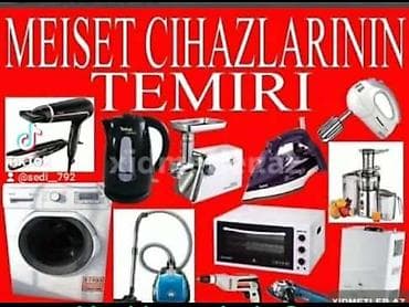 masaj alətləri: Her nov avadanlıqların temiri. görülən işlərə zəmanət verilir Usta — 9