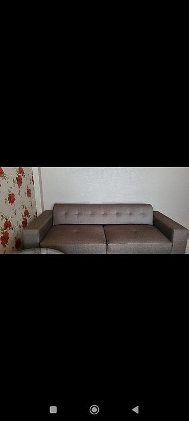 Divanlar: Divan – müasir dizayn, rahat oturuş,acilan - Rəng: tünd-bej/qəhvəyi — 2