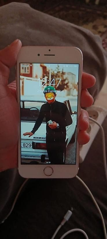 iphone telefon ucuz: IPhone 6s, Rose Gold, Barmaq izi — 2