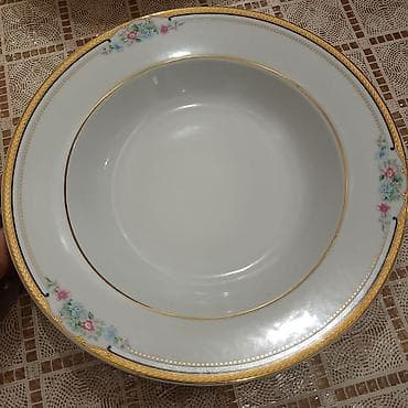 Boşqablar, 1 əd, rəng - Ağ, Farfor