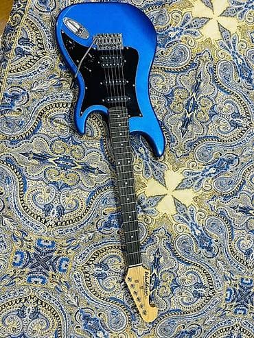 Washburn Sonamaster elektrik gitara – mavi metalik rəng Продаю — 2