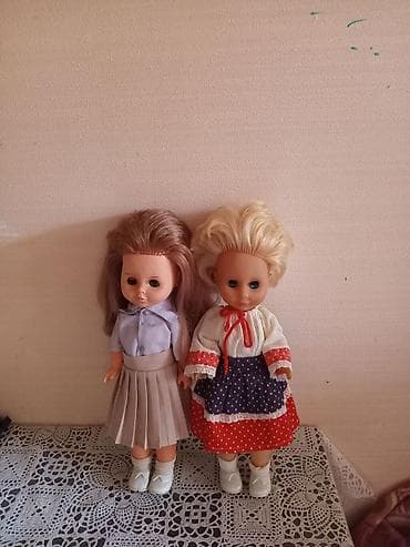Vintaj kuklalar.30 sm.QDR zteze qalıb — 1