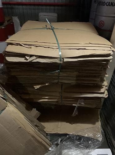 kraft kagiz: Karton qutular – müxtəlif ölçülərdə, çoxlu sayda - Material: qalın — 7