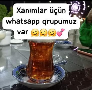 Xanımlardan ibarət whatsapp qrupumuz var yalnız xanımlar!!!!! qrupda