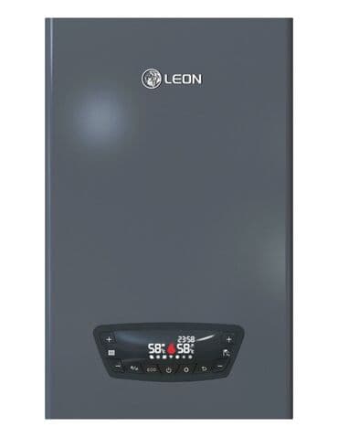 konbi islenmis: LEON qaz kombisi - Divara quraşdırılan, kompakt korpus - Rəqəmsal LED — 2