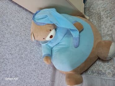 uşaq kral kostyumları: İşlənmiş, Pufik-kreslo, Parça, rəng - Göy, Kredit yoxdur, Çatdırılma yoxdur — 2