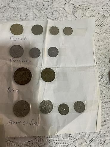 ucuz gitara: Tarixi alman kağız pulları – kolleksiya dəsti - Almaniya Reichsbank — 8