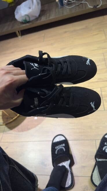 klassik kişi çəkmələri: Puma unisex idman ayaqqabısı - Model: Aşağı profilli klassik Puma — 4