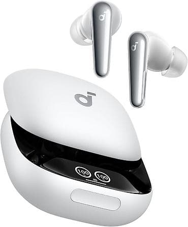 bluetooth mikrofon: Yeni Simsiz (Bluetooth) Qulaqcıqlar, Anker, rəng - Ağ — 1