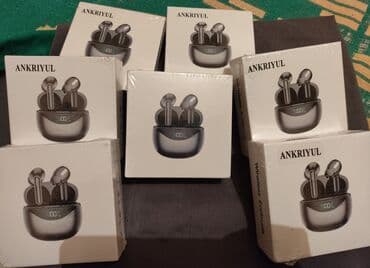 bulutuz qulaqliq: Yeni Simsiz (Bluetooth) Qulaqcıqlar, rəng - Qara — 1