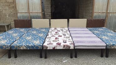 taxtlar: Çarpayı Hazırı var Çatdırılma münasib qiymətə 2 nəfərlik taxtlar 110 — 1