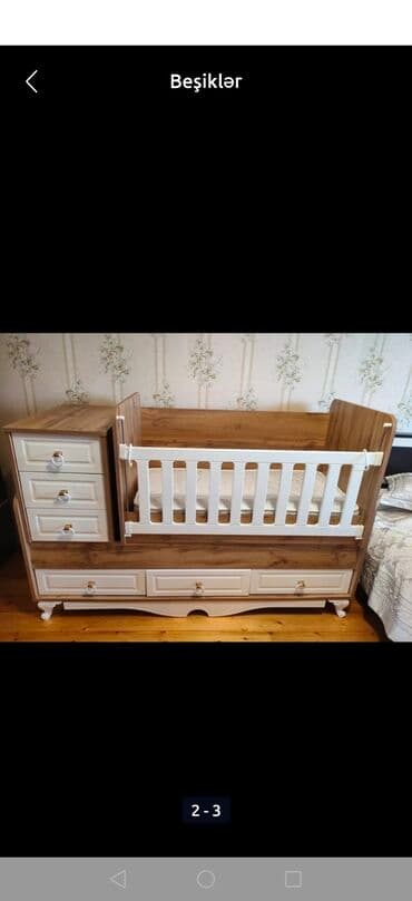 Oğlan və qız üçün, Yeni, Dördbucaq, Beşik, Dəst ilə, Matras ilə, Yellənmə mexanizmsiz