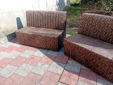 kafe mebel: Divan, Bazasız, Açılmayan — 1