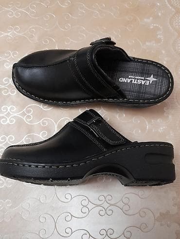 EASTLAND qadın taxta dabanlı sabot tərzli ayaqqabı.Не совсем — 1