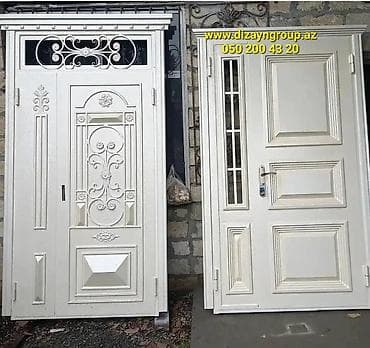 demir qapilar: Yeni Giriş qapısı Zamok ilə, Zəmanətli, Pulsuz quraşdırma, Pulsuz çatdırılma — 3