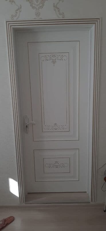 обои баку цены: Новый Межкомнатная дверь 90х205 см С замком, C гарантией, Бесплатная установка, Платная доставка, Доставка в районы, Самовывоз — 18