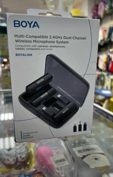 Fleytalar: Yaxa mikrofonu "BoyaLınk". 📌Boya brendindən Original Wireless (simsiz) — 4