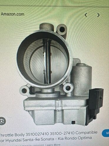 Iran Khodro: Avtomobil üçün ehtiyat hissələri paketi Tərkib: - Qaz paylayıcı — 4