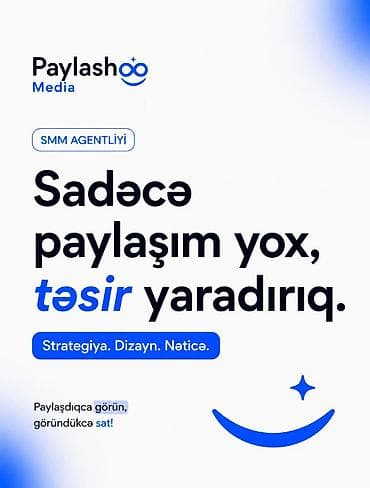 Paylashoo Media – Brendinizin rəqəmsal tərəfdaşı SMM agentliyi olaraq