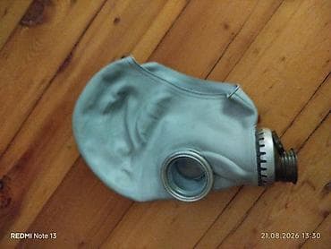 masking 20000: Qaz maskası (respirator başlığı) - Material: elastik kauçuk korpus — 2