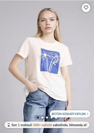 De facto T shirt yeni razmer M