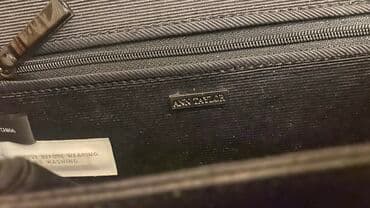 qaşlı çanta: Новый клатч черный шелковый со стразами—20 азн — 2