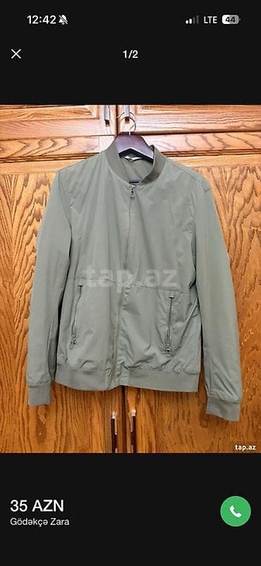 Üst geyimləri: Kurtka, Bomber, Yaz, Zara, XL — 1