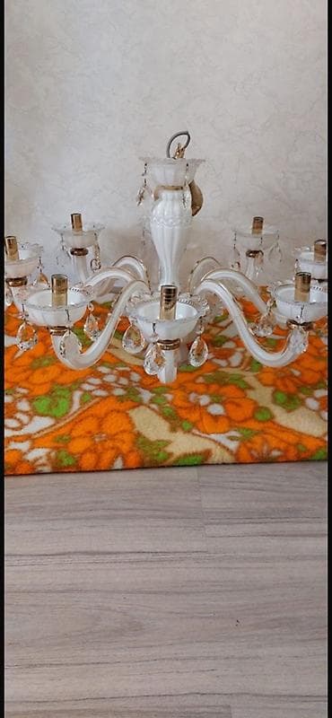 çılçıraqlar: Çılçıraq, 8 lampa, Şüşə — 1