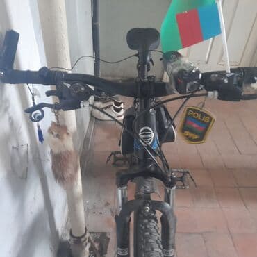 шоссейный велосипед trinx: Stels dağ velosipedi - Çərçivə: yüngül alaşımlı çərçivə, qara-mavi — 3