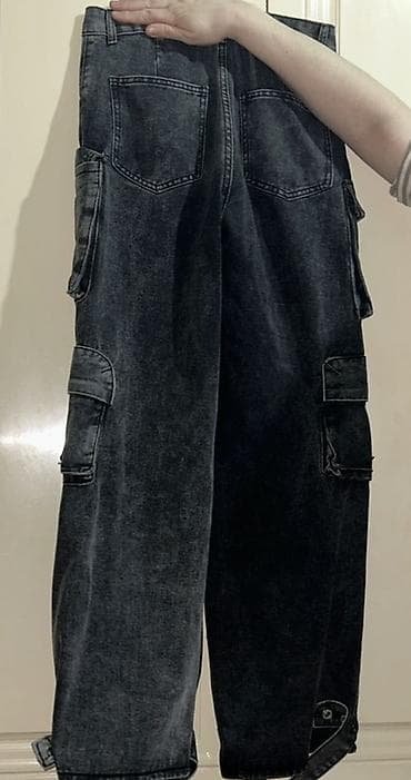 cins kombinezonlar instagram: Boz cargo cins şalvar bedene tam oturur ela görünür az geyinilib - — 2