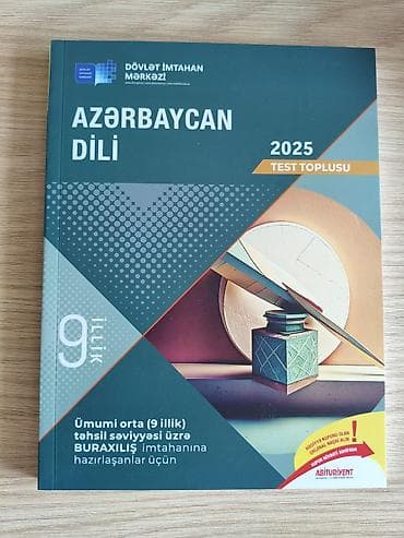 Məhsul: Azərbaycan dili – 2025 Test Toplusu (9 illik) Xüsusiyyətlər