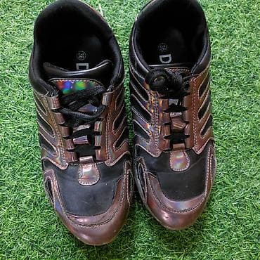 krosovka: Rəng - Qəhvəyi Krossovkalar, Ölçü: 36, Qız üçün — 4