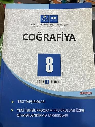 3 cü sinif testleri: TQDK/DİM “Abituriyent” nəşrlərindən məktəbli test toplusu dəsti — 3