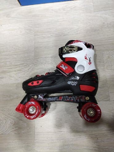 uşaqlar üçün tekerli krosovkalar: Keyfiyyətli 4 təkərli rolik. Razmerləri var. Metrolara və şəhərdaxili — 1