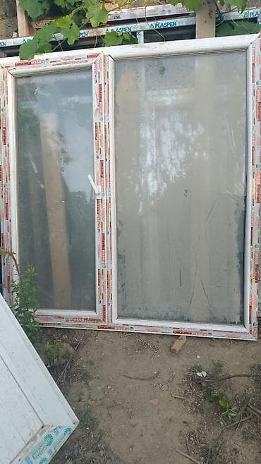 tikinti materiaları: *Roya*. Kod 0700 Plastik pencere hündür.1,55,eni.1,60. Ela — 1