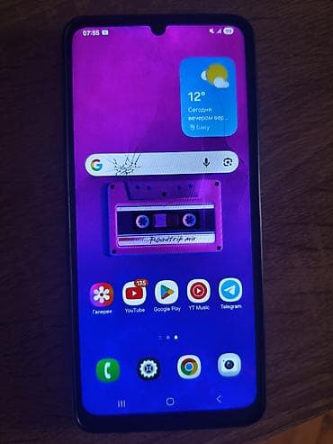 Samsung Galaxy A06, 128 GB, rəng - Qara, Barmaq izi