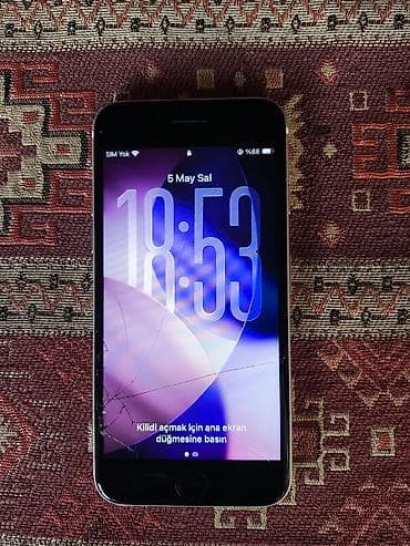IPhone SE 2020, 64 GB, Ağ, Barmaq izi, Simsiz şarj