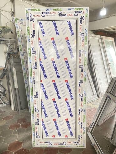 pvc qapi: Новый Пластиковая дверь 80х200 см С замком, C гарантией, Платная установка, Доставка в районы, Платная доставка, Самовывоз — 2